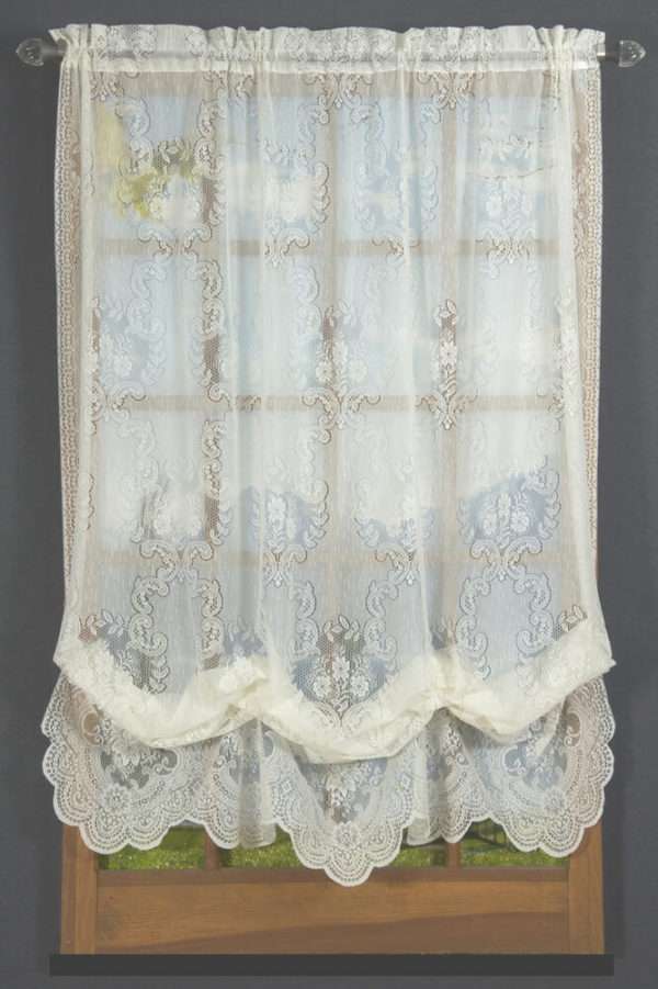 Vanessa Lace Balloon Shade - Ivory - Image 2