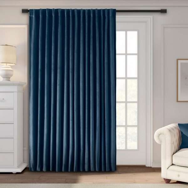Velvet Black Out and Thermal Dual Header Patio Panel - Image 2