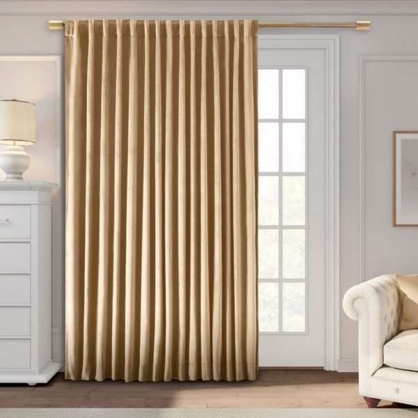 Velvet Black Out and Thermal Dual Header Patio Panel - Image 4