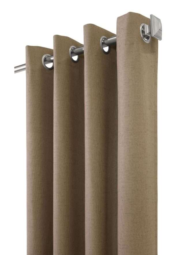 Ventura Black Out Grommet Top Curtain Panel Pair - Commonwealth - Image 5