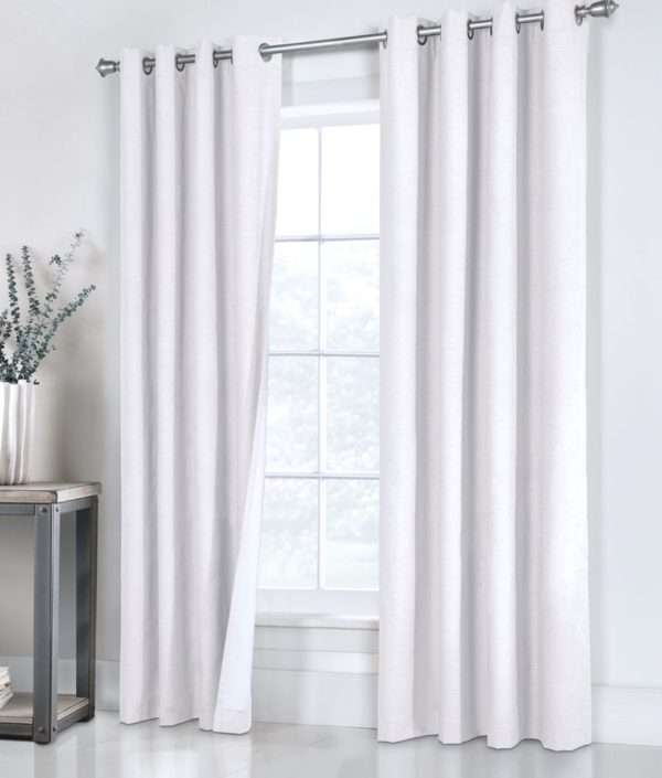 Ventura Black Out Grommet Top Curtain Panel Pair - Commonwealth - Image 2