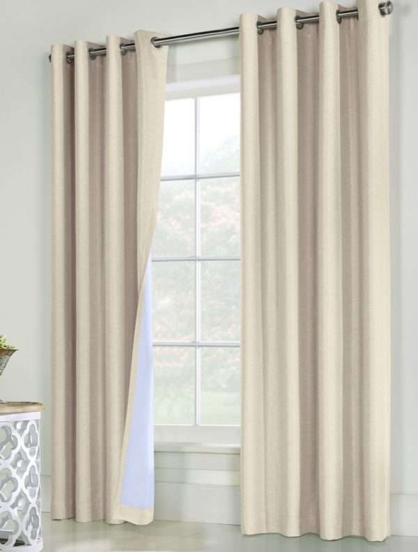 Ventura Black Out Grommet Top Curtain Panel Pair - Commonwealth - Image 7