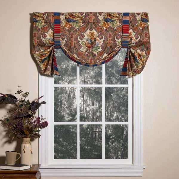 Tie Up Valance - Wilderness Royal by Thomasville