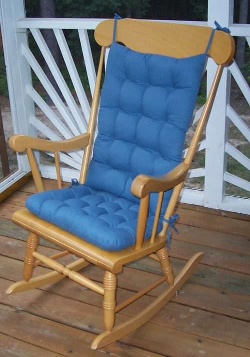 Cotton Duck - Rocking Chair Cushions and Chair Pads - CLOSING OUT