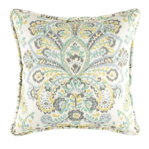 Print Square Pillow - Provence Mist by Thomasville