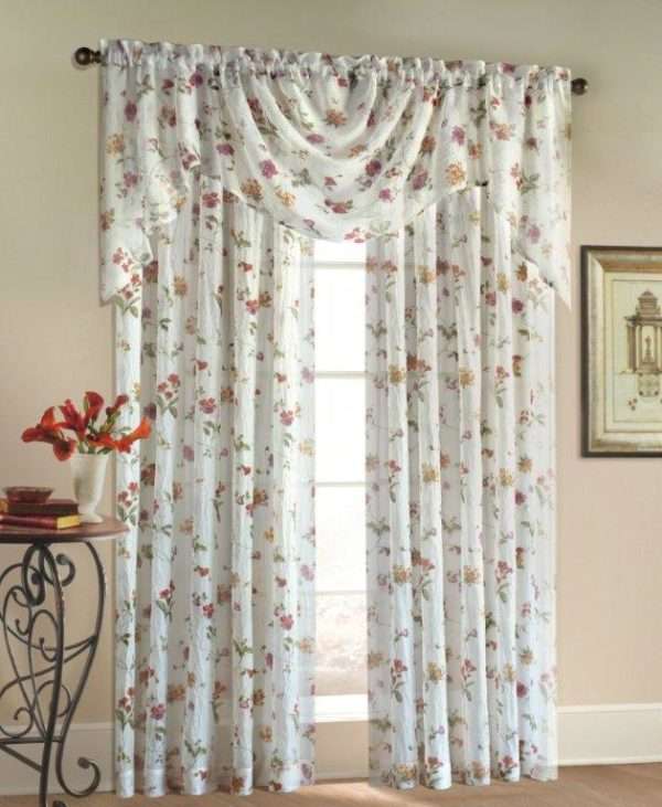 Brewster Crushed Voile Rod Pocket Curtain Panel