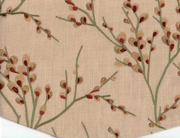 Becla Willow Embroidered M Valance