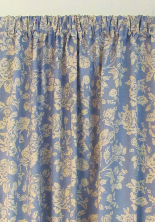 Federal Floral Lined Rod Pocket Panel - Clearance