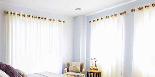 Custom Grommet Top Curtain Panels - Fire Retardant