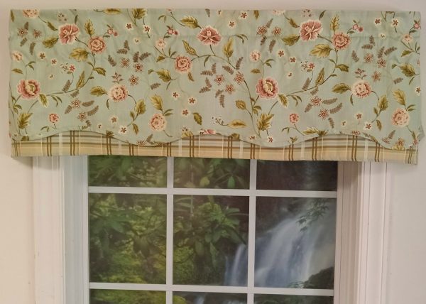 Paradise Sage Fairfield Valance - Clearance