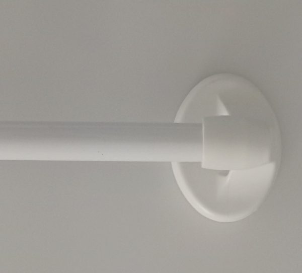 Decorative 16" - 28" Magnetic Utility Curtain Rod