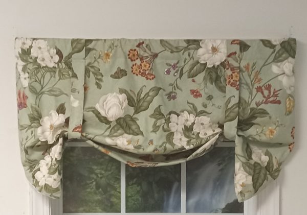 Garden Images Tie-Up Valance - Sage