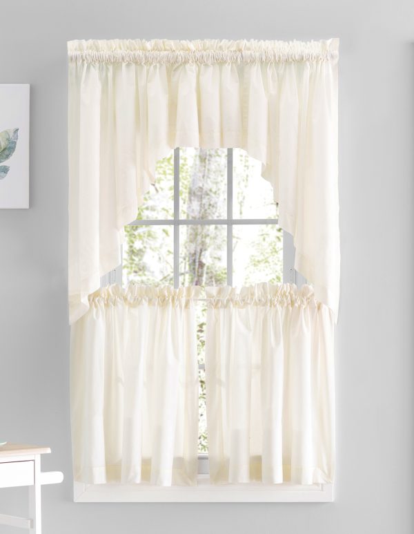 Simplicity Kitchen Curtain Ensemble
