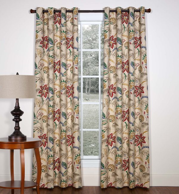 Grommet Panels (pair) - Tradewinds Tropic by Thomasville