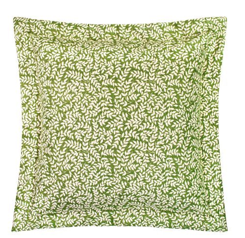 Euro Sham Leaf Print - Bouvier Green by Thomasville