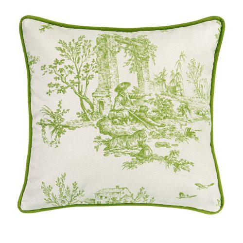 Square Pillow Toile - Bouvier by Thomasville